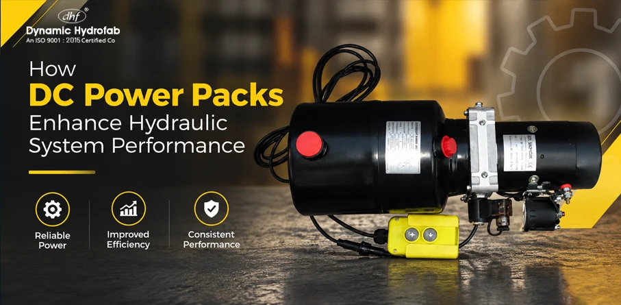 Dc hydraulic power pack